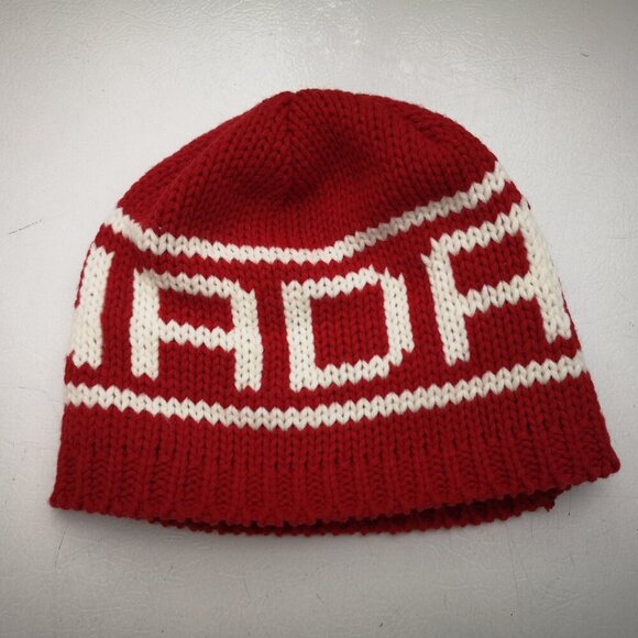 2 / $30.00 - T-Max Heat Unisex Red & White Made in Canada Fleece Lined Toque - Picture 5 of 7